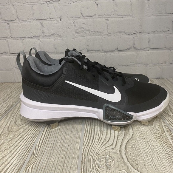 Nike Force Zoom Trout 9 Metal Baseball Cleats Men’s 8.5 Black FB2907-001 New main image 8
